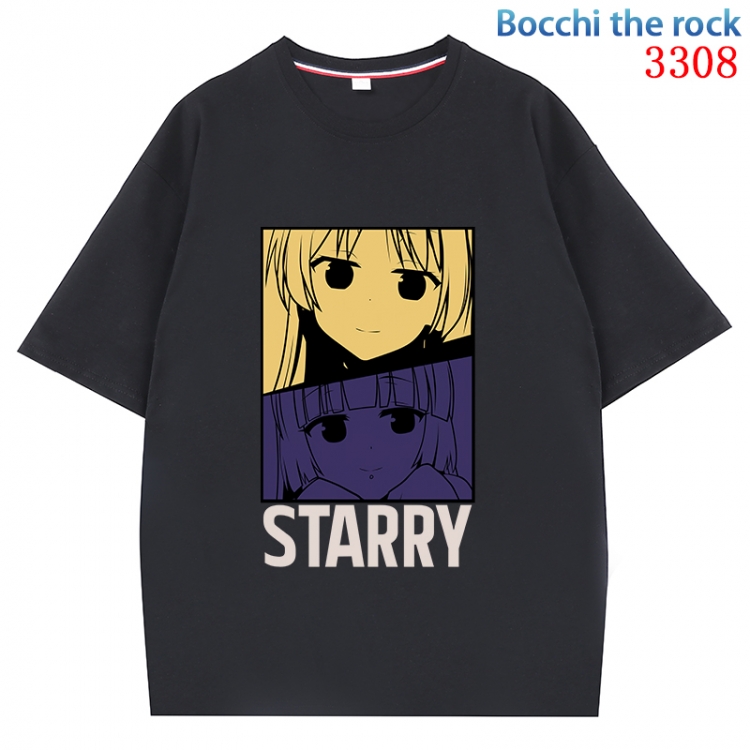 Bocchi the Rock Anime Surrounding New Pure Cotton T-shirt from S to 4XL  CMY-3308-2