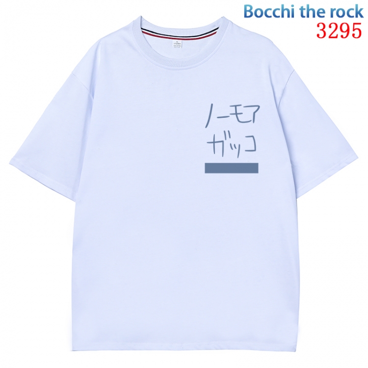 Bocchi the Rock Anime Surrounding New Pure Cotton T-shirt from S to 4XL CMY-3295-1