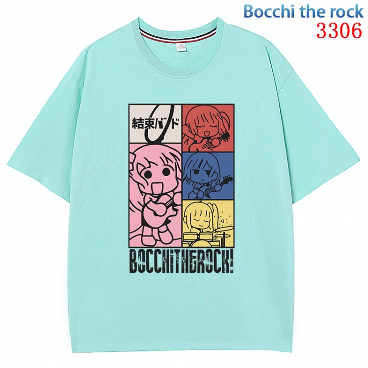 Bocchi the Rock Anime Surrounding New Pure Cotton T-shirt from S to 4XL  CMY-3306-4