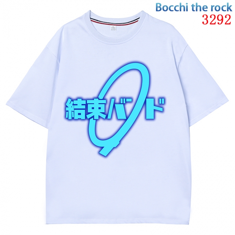 Bocchi the Rock Anime Surrounding New Pure Cotton T-shirt from S to 4XL CMY-3292-1