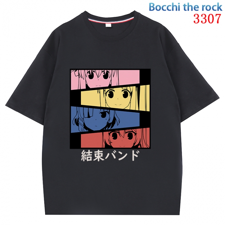 Bocchi the Rock Anime Surrounding New Pure Cotton T-shirt from S to 4XL CMY-3307-2