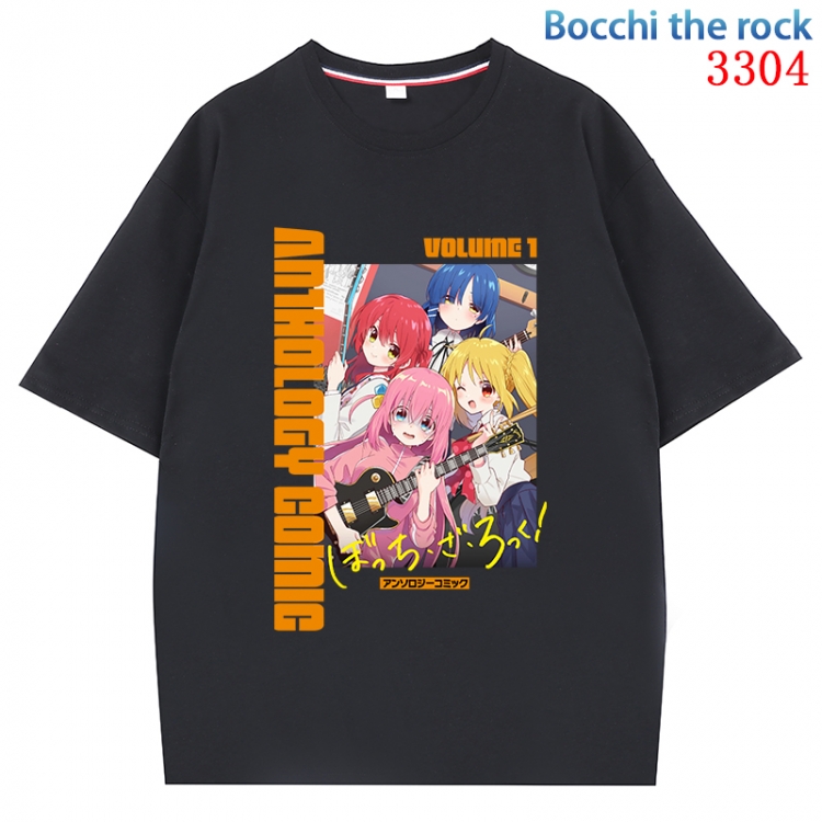 Bocchi the Rock Anime Surrounding New Pure Cotton T-shirt from S to 4XL CMY-3304-2