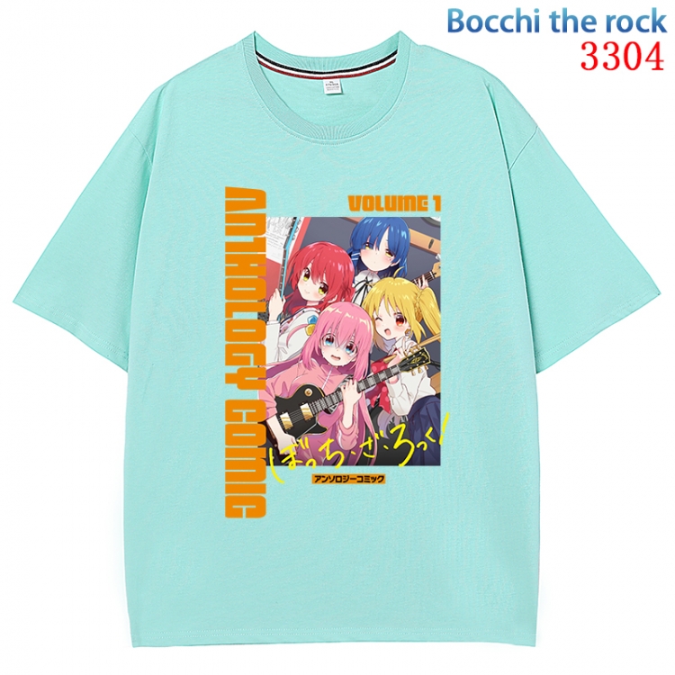 Bocchi the Rock Anime Surrounding New Pure Cotton T-shirt from S to 4XL CMY-3304-4