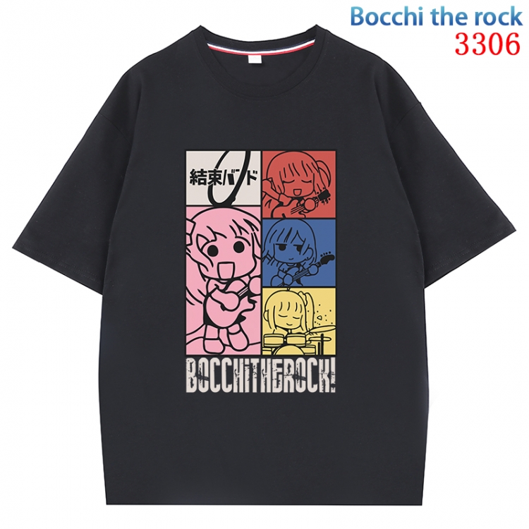 Bocchi the Rock Anime Surrounding New Pure Cotton T-shirt from S to 4XL CMY-3306-2