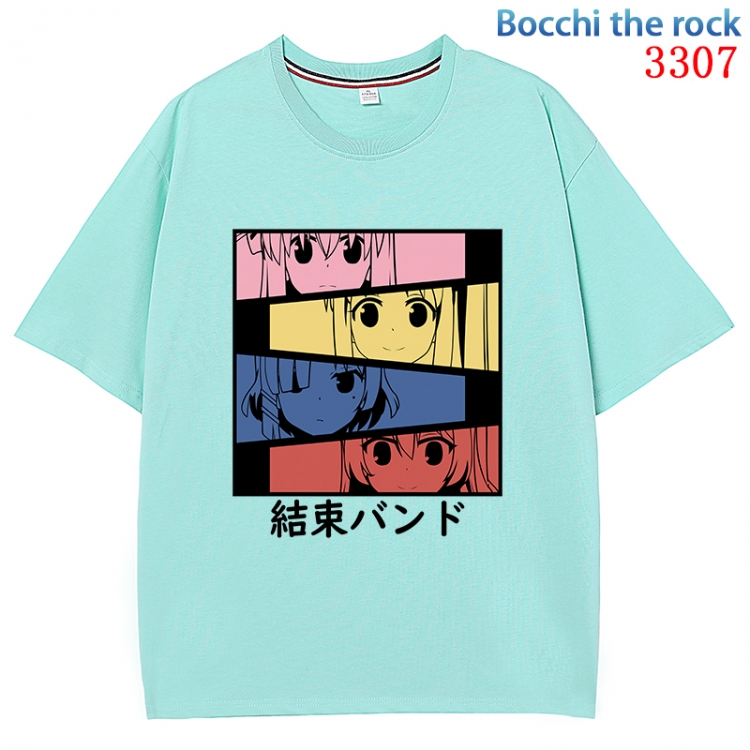 Bocchi the Rock Anime Surrounding New Pure Cotton T-shirt from S to 4XL  CMY-3307-4