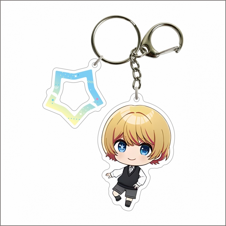 Oshi no ko Animation peripheral 2 pendant keychain pendant decoration price for 5 pcs