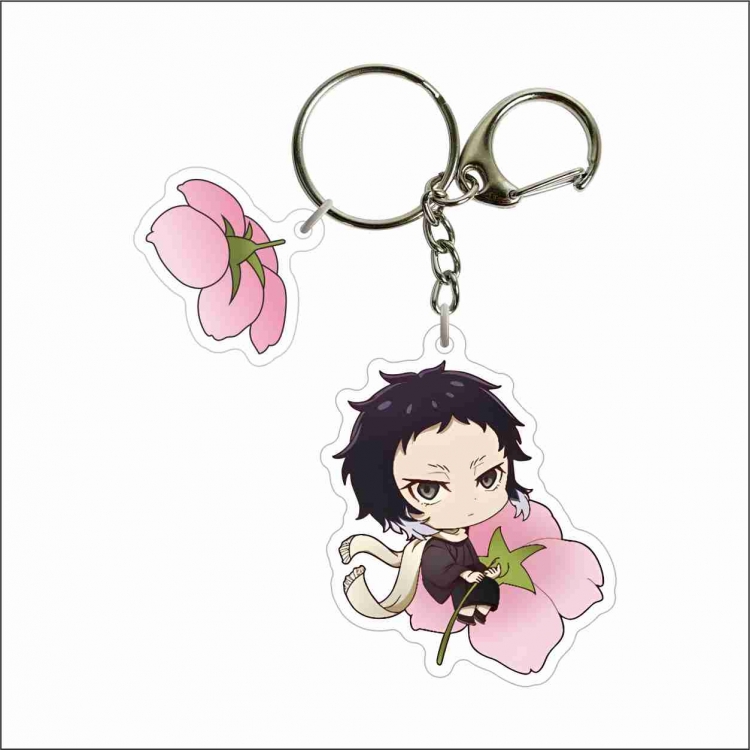 Bungo Stray Dogs Animation peripheral 2 pendant keychain pendant decoration price for 5 pcs