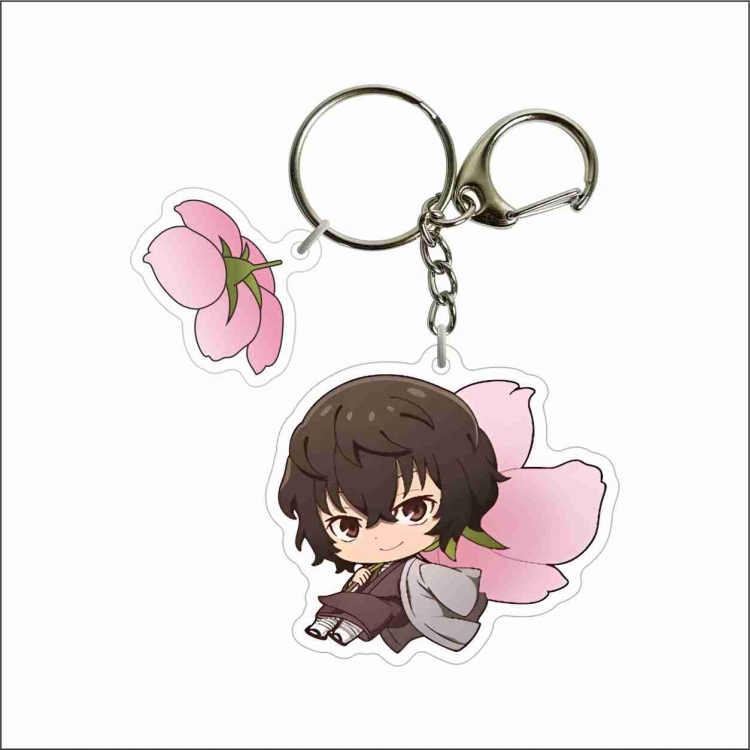 Bungo Stray Dogs Animation peripheral 2 pendant keychain pendant decoration price for 5 pcs