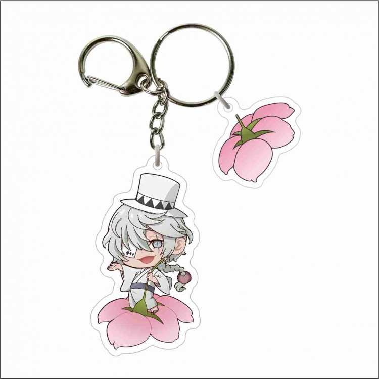 Bungo Stray Dogs Animation peripheral 2 pendant keychain pendant decoration price for 5 pcs