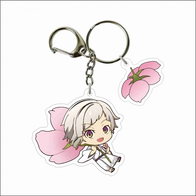 Bungo Stray Dogs Animation peripheral 2 pendant keychain pendant decoration price for 5 pcs