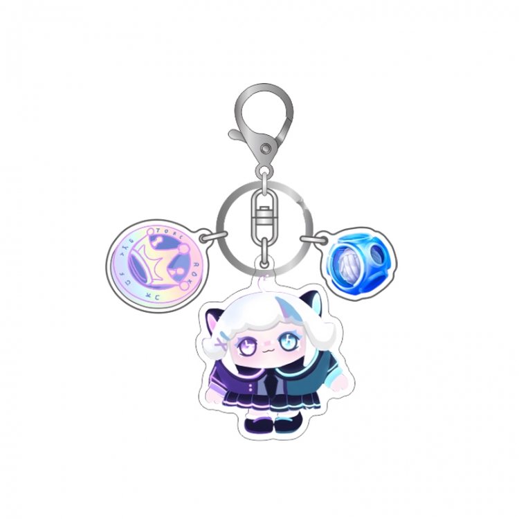 Egg Party Anime surrounding mezzanine keychain  price for 5 pcs