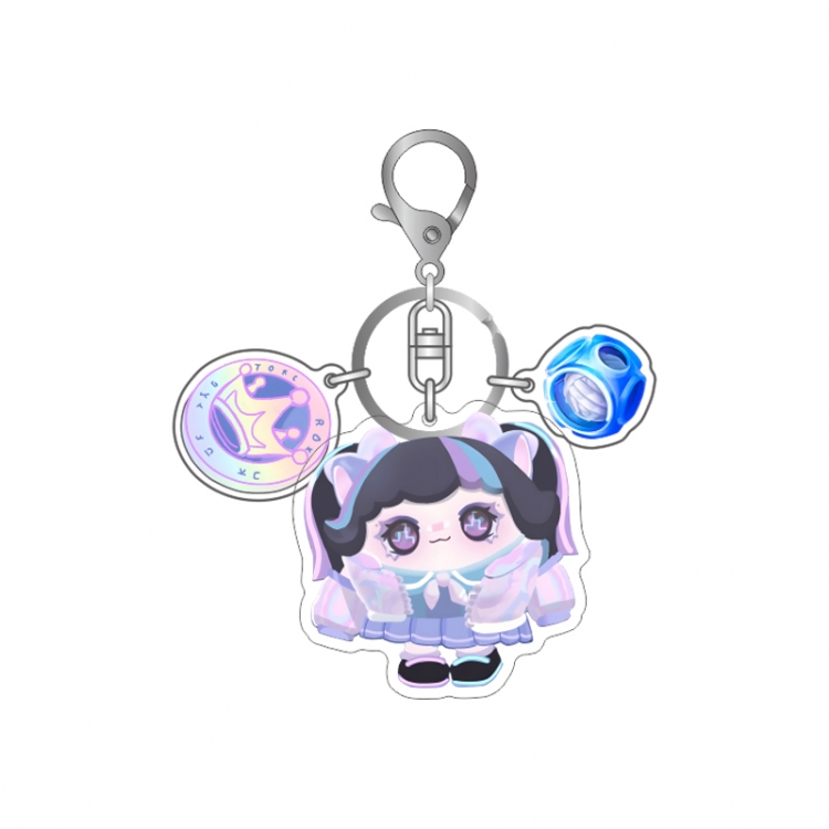 Egg Party Anime surrounding mezzanine keychain  price for 5 pcs