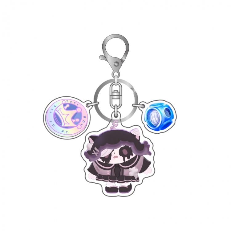 Egg Party Anime surrounding mezzanine keychain  price for 5 pcs