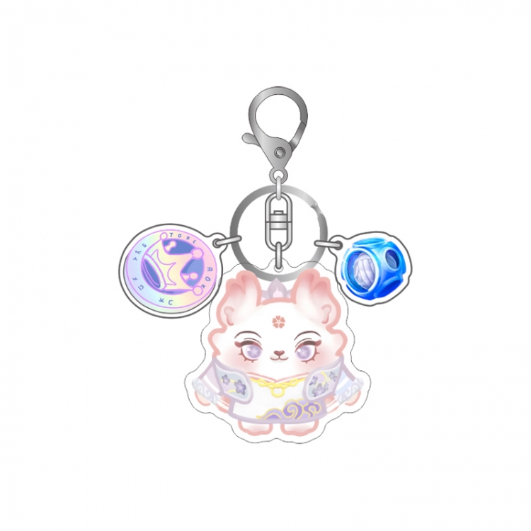 Egg Party Anime surrounding mezzanine keychain  price for 5 pcs