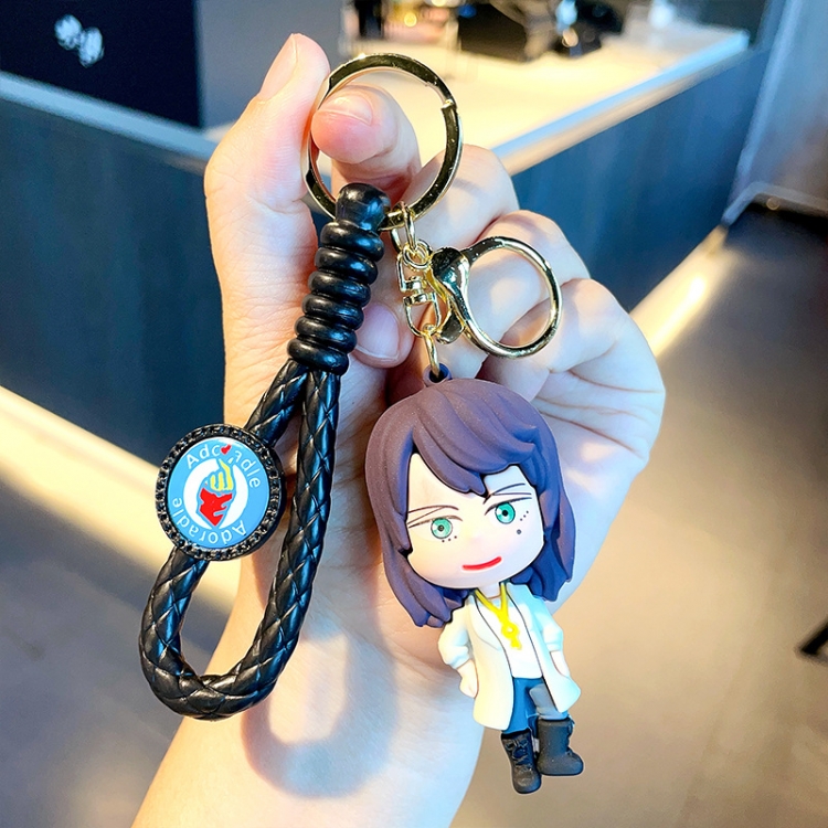 Tour of Bell and Bud Anime Surrounding 3D Car Keychain Bag Hanging Accessories  price for 5 pcs