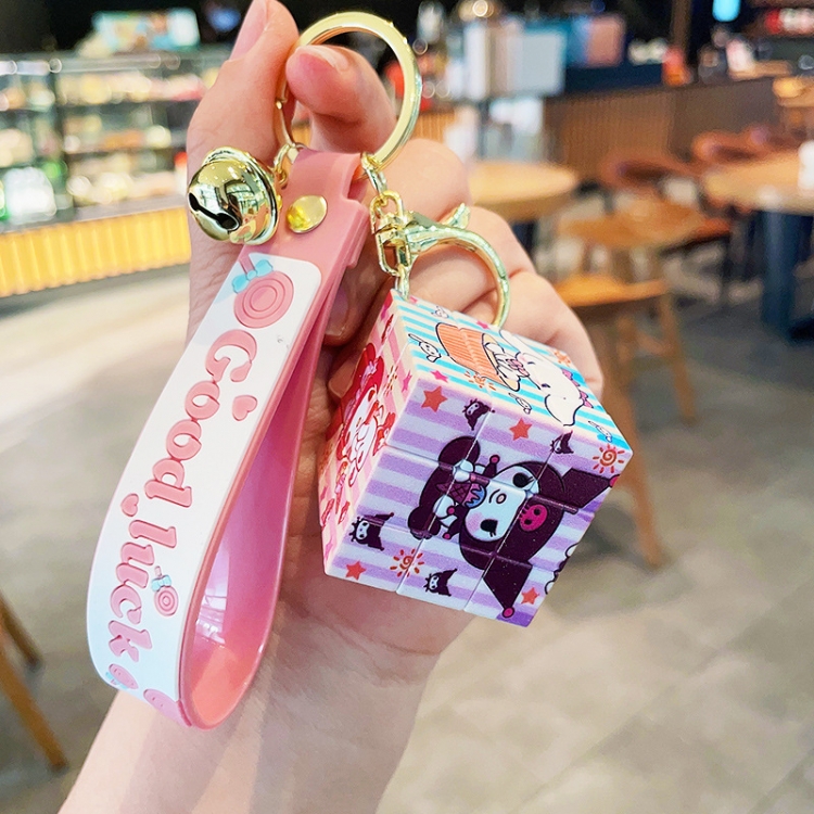 Sanrio Surrounding 3D Car Keychain Bag Hanging Accessories  price for 5 pcs