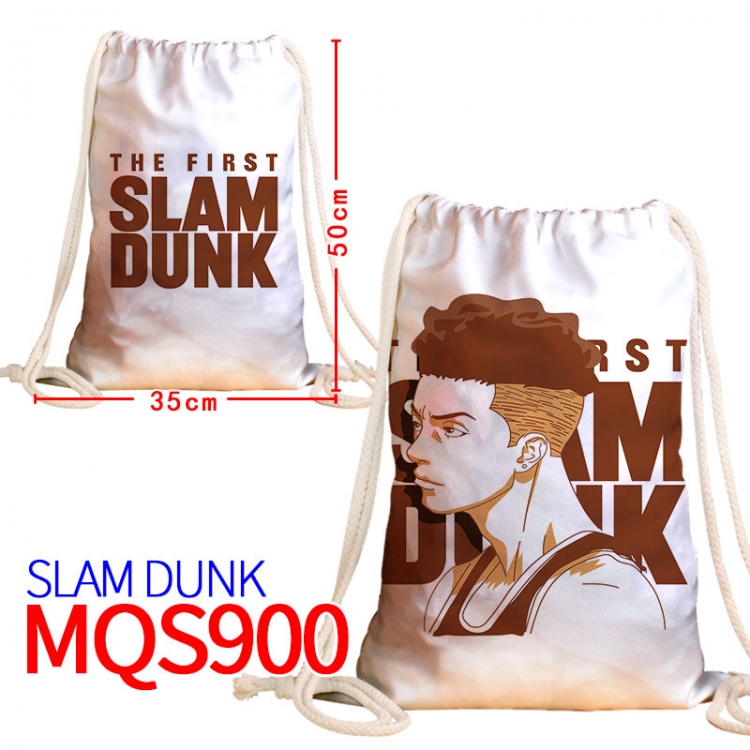 Slam Dunk Canvas drawstring pocket backpack 50x35cm  MQS-900