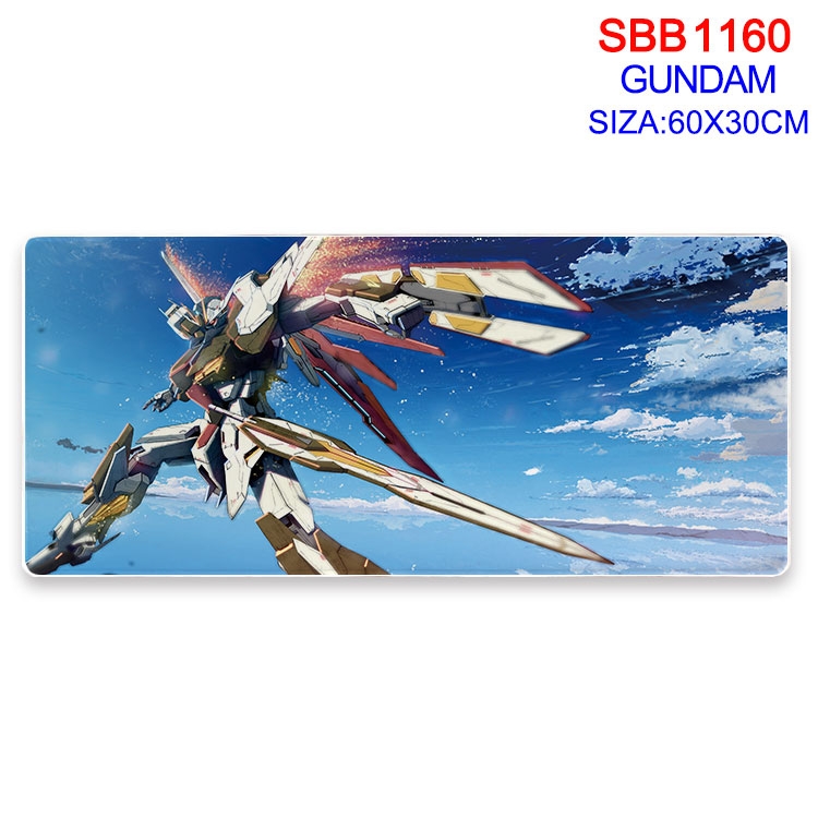 Gundam Animation peripheral locking mouse pad 60X30cm  SBB-1160