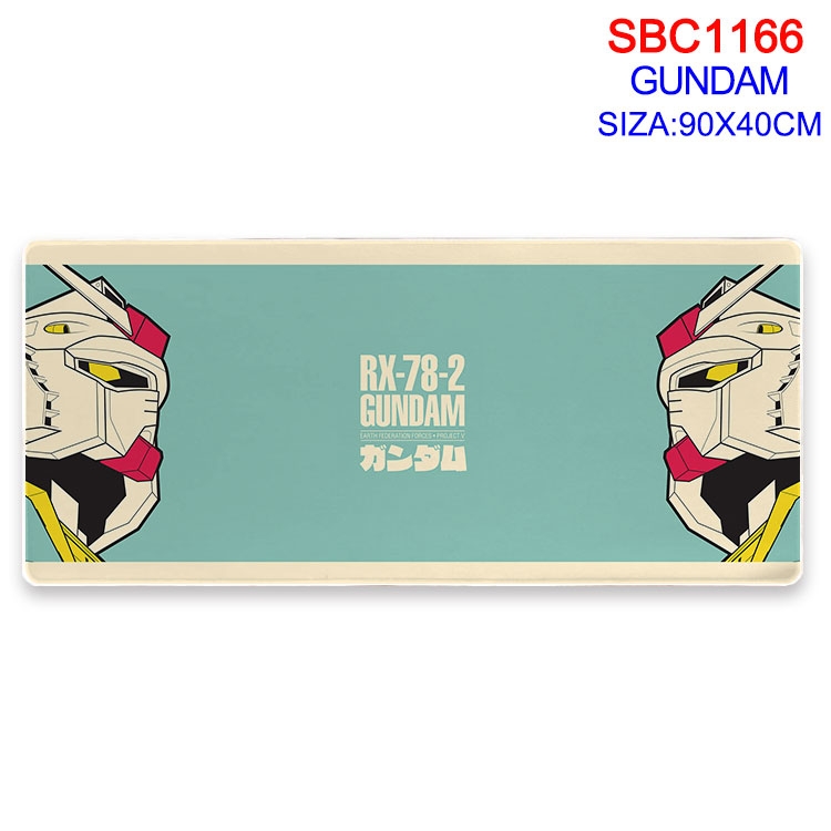 Gundam Anime peripheral edge lock mouse pad 90X40CM SBC-1166-2