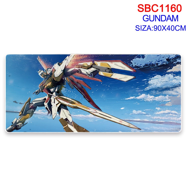 Gundam Anime peripheral edge lock mouse pad 90X40CM  SBC-1160-2