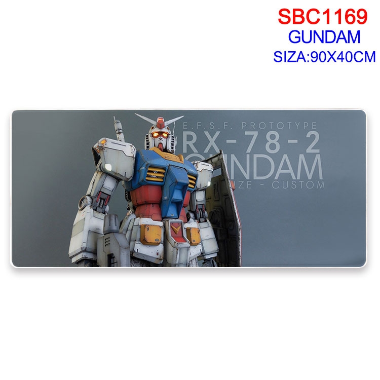 Gundam Anime peripheral edge lock mouse pad 90X40CM SBC-1169-2