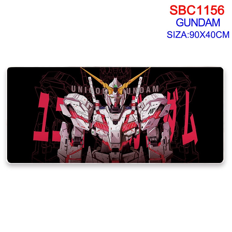 Gundam Anime peripheral edge lock mouse pad 90X40CM SBC-1156-2