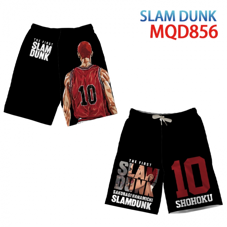 Slam Dunk Anime Print Summer Swimwear Beach Pants from M to 3XL  MQD 856