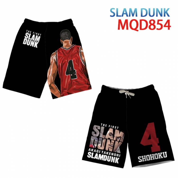 Slam Dunk Anime Print Summer Swimwear Beach Pants from M to 3XL MQD 854