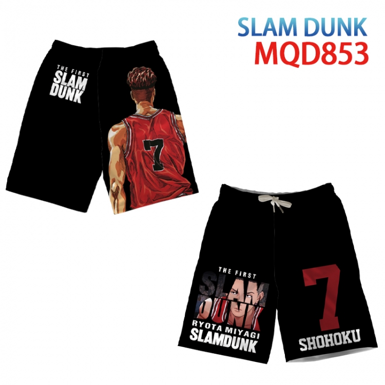 Slam Dunk Anime Print Summer Swimwear Beach Pants from M to 3XL MQD 853