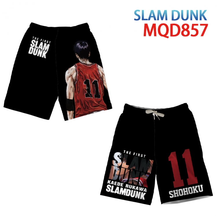 Slam Dunk Anime Print Summer Swimwear Beach Pants from M to 3XL MQD 857