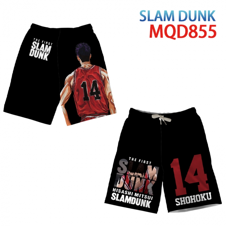 Slam Dunk Anime Print Summer Swimwear Beach Pants from M to 3XL  MQD 855