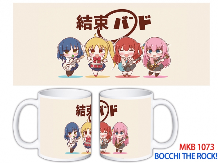 Bocchi the Rock Anime color printing ceramic mug cup price for 5 pcs  MKB-1073