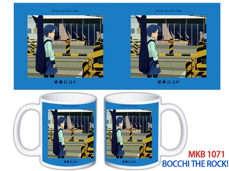 Bocchi the Rock Anime color printing ceramic mug cup price for 5 pcs MKB-1071