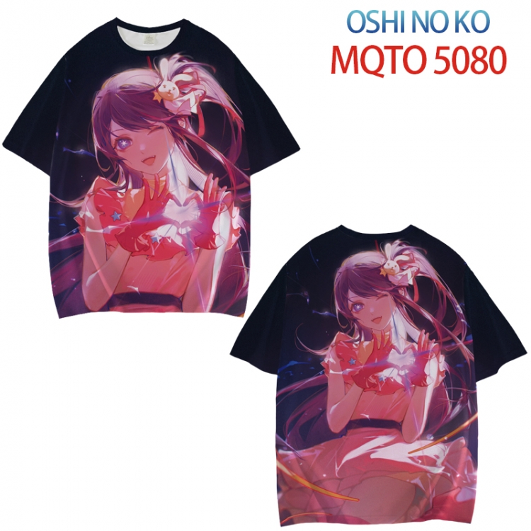 Oshi no ko Full color printed short sleeve T-shirt from XXS to 4XL  MQTO 5080