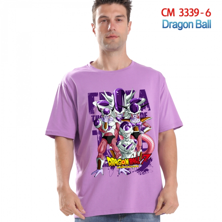 DRAGON BALL Printed short-sleeved cotton T-shirt from S to 4XL 3339-6