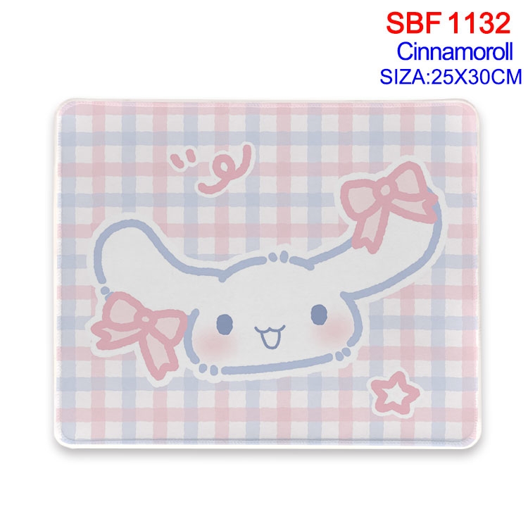 Cinnamoroll Anime peripheral edge lock mouse pad 25X30cm  SBF-1132-2