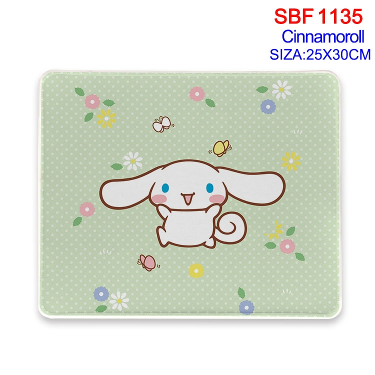 Cinnamoroll Anime peripheral edge lock mouse pad 25X30cm SBF-1135-2