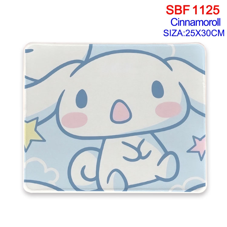 Cinnamoroll Anime peripheral edge lock mouse pad 25X30cm SBF-1125-2