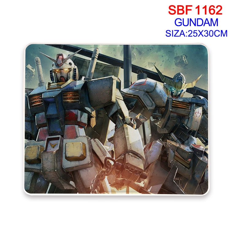 Gundam Anime peripheral edge lock mouse pad 25X30cm  SBF-1162-2