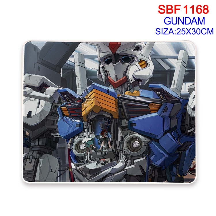Gundam Anime peripheral edge lock mouse pad 25X30cm  SBF-1168-2