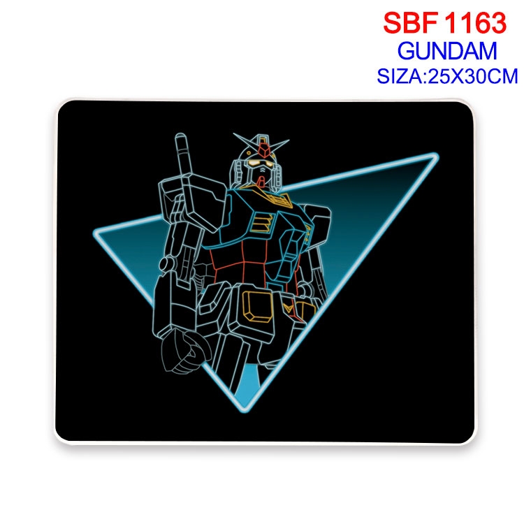 Gundam Anime peripheral edge lock mouse pad 25X30cm SBF-1163-2