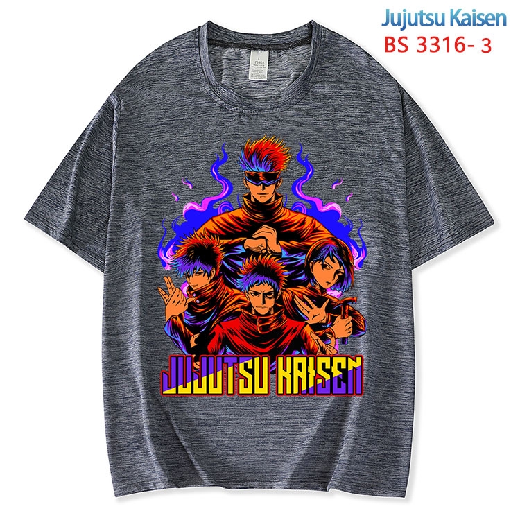 Jujutsu Kaisen  ice silk cotton loose and comfortable T-shirt from XS to 5XL BS-3316-3