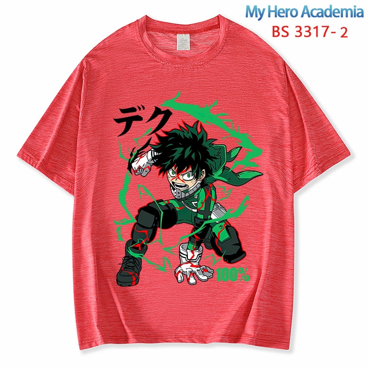 My Hero Academia  ice silk cotton loose and comfortable T-shirt from XS to 5XL  BS-3317-2