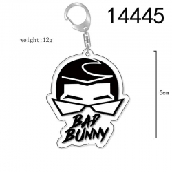 Bad Bunny Anime Acrylic Keycha...