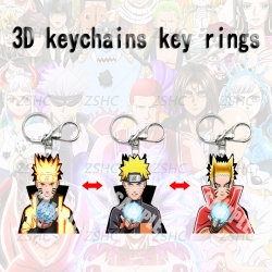 Naruto 3D gradient acrylic key...
