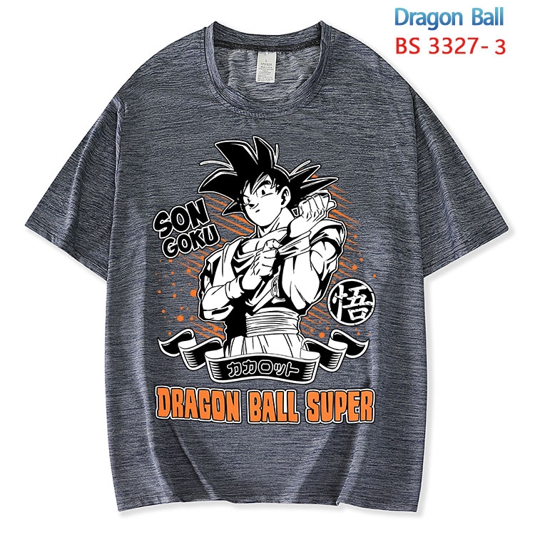 DRAGON BALL  ice silk cotton loose and comfortable T-shirt from XS to 5XL BS-3327-3