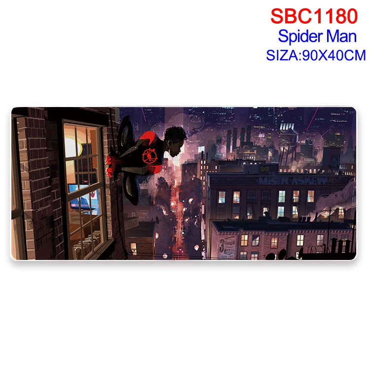 Spiderman Anime peripheral edge lock mouse pad 90X40CM SBC-1180-2