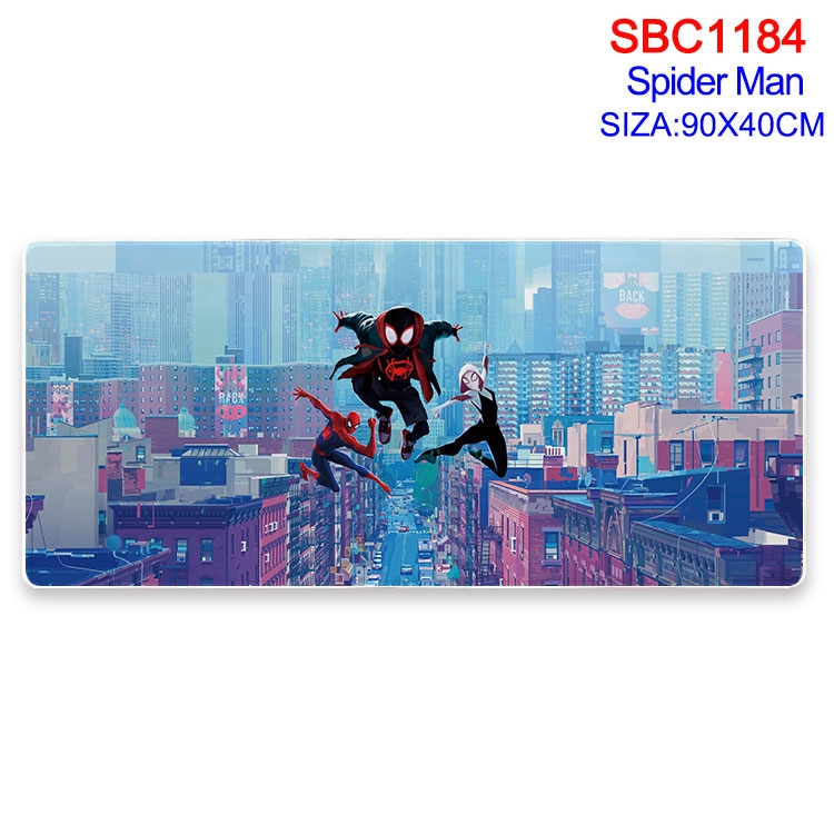 Spiderman Anime peripheral edge lock mouse pad 90X40CM  SBC-1184-2
