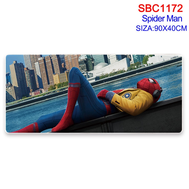 Spiderman Anime peripheral edge lock mouse pad 90X40CM SBC-1172-2