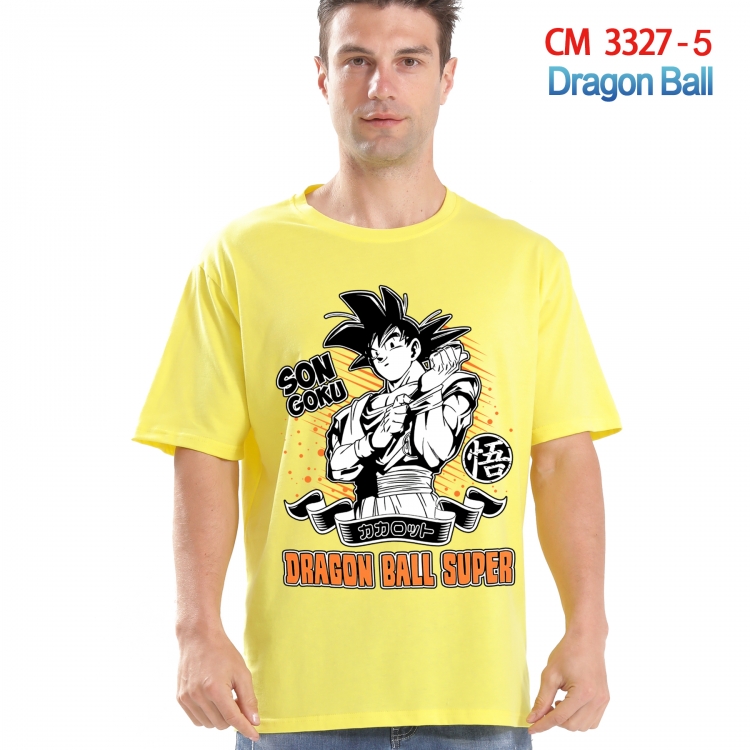 DRAGON BALL Printed short-sleeved cotton T-shirt from S to 4XL 3327-5